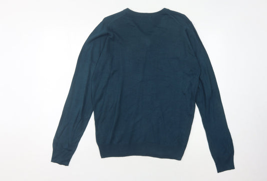 James Pringle Men's Blue Pullover Jumper S