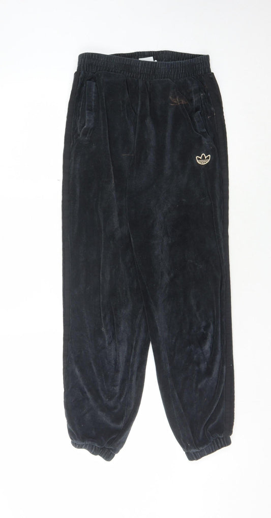 Adidas Women's Black Jogger Trousers Size 10