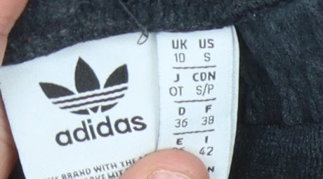 Adidas Women's Black Jogger Trousers Size 10
