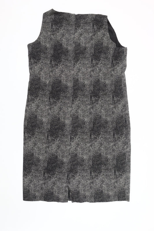 Lakeland Women's Black Sheath Dress Size 18