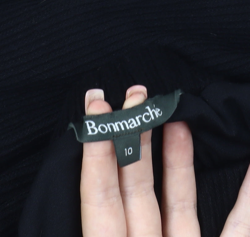 Bonmarche Women's Black Size 10 Straight Skirt