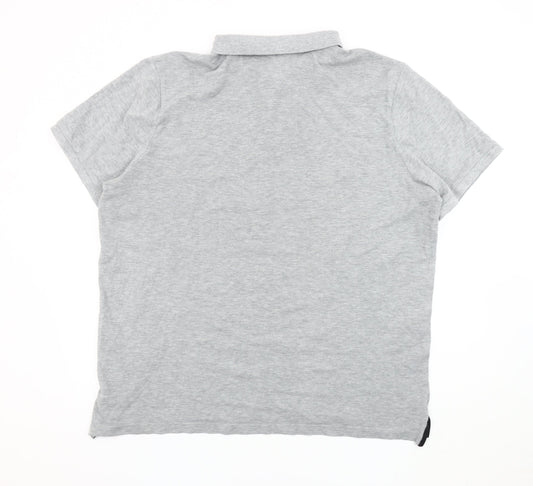 Nike Men's Grey 2XL Polo Shirt Short Sleeve Collared