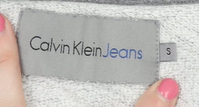 Calvin Klein Men's Grey Sweatshirt Size S