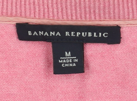 Banana Republic Women's Pink Cardigan Medium