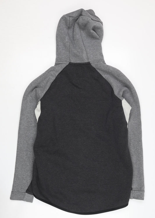 Nike Men's Grey Full Zip Hoodie M