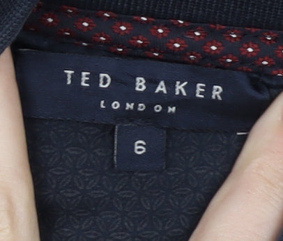 Ted Baker Unisex Blue Basic Jacket Size 10