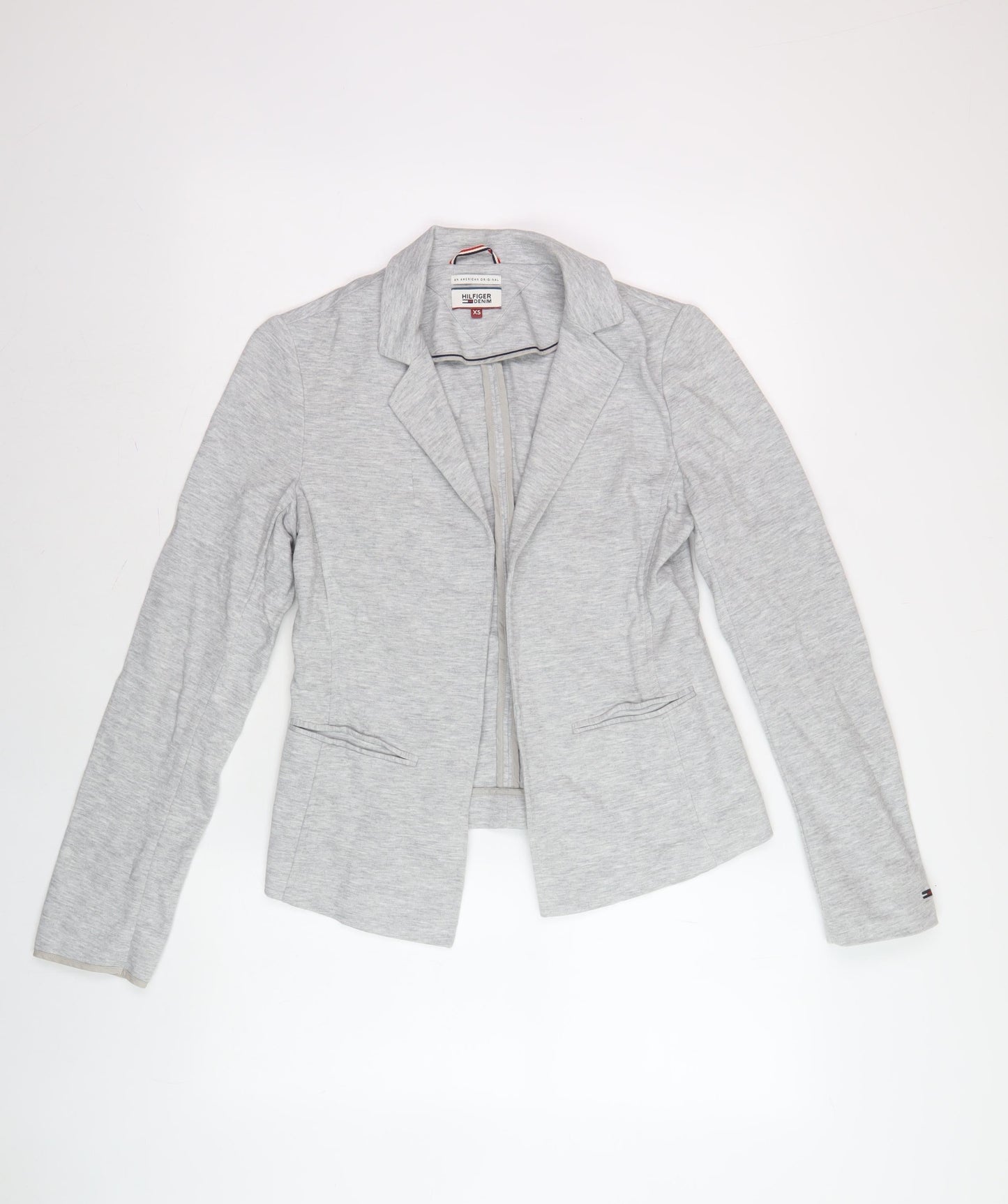 Hilfiger Denim Women's Grey XS Blazer - Casual Classic Style