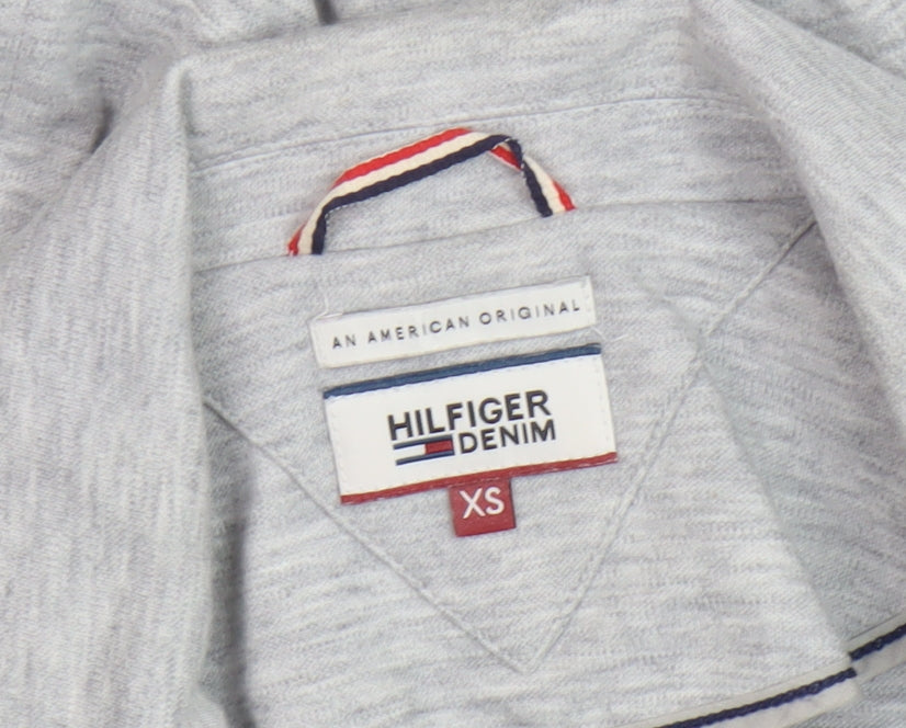 Hilfiger Denim Women's Grey XS Blazer - Casual Classic Style