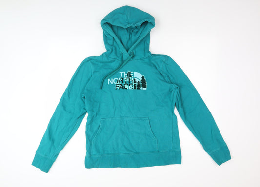 The North Face Women's Green Pullover Hoodie Size M