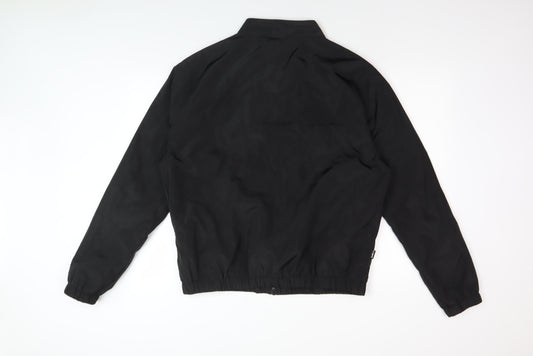 Le Breve Men's Black Basic Jacket, Size L, Casual Wear