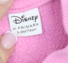Close-up detail of Disney at Primark Pink Minnie Mouse Baby Jumper 6-9 Months