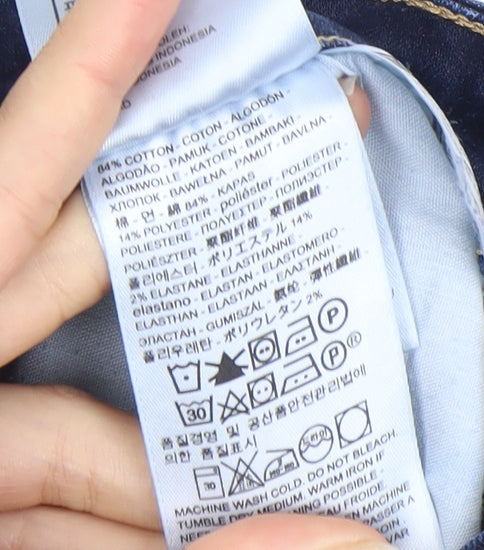 Levi's Women's High Rise Blue Skinny Jeans, Size 30