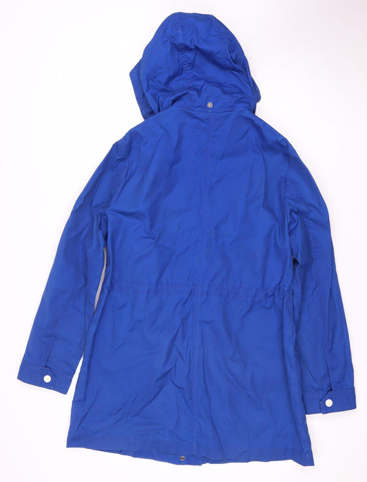 Crew Clothing Co. Women's Blue Parka Jacket Size 14