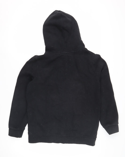 Superdry Women's Black Full Zip Hoodie Size 12
