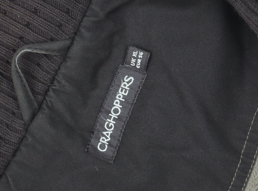 Craghoppers Men's XL Brown Windbreaker Jacket