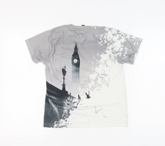 Firetrap Boys Grey Graphic Short Sleeve T-Shirt 11-12 Years