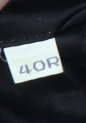 Aquascutum Men's Black Striped Blazer 40R