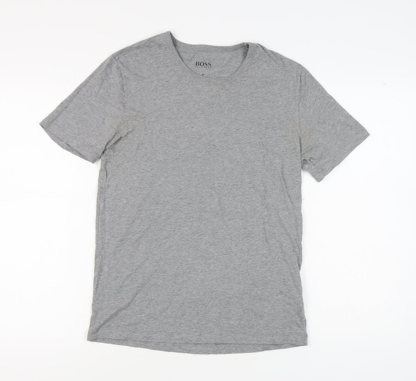 Hugo Boss Men's Grey Crew Neck Short Sleeve T-Shirt