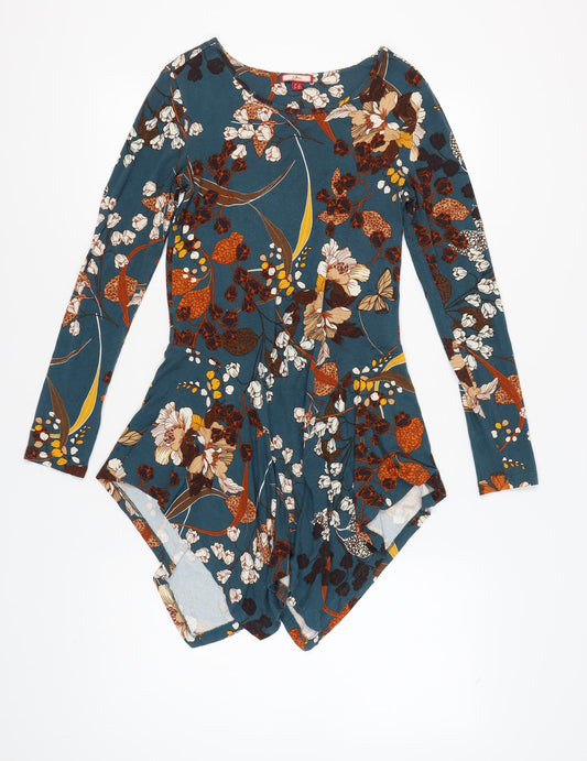Joe Browns Women's Floral Dress, 8, Asymmetric Multicoloured