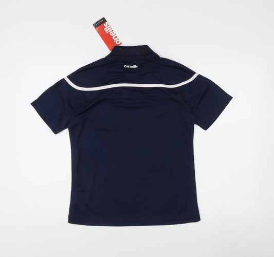 Womens UK Size 10 oneills Blue Polyester Polo