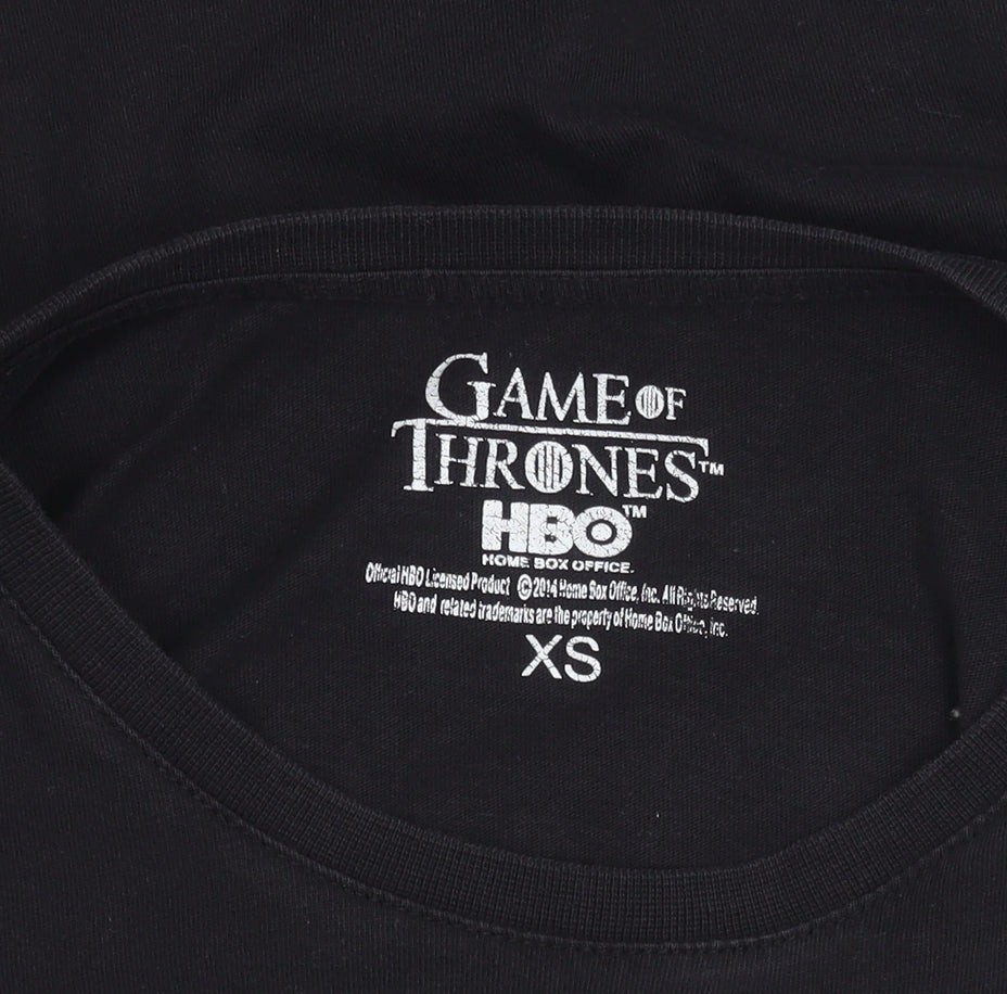 Game of Thrones Men's Black XS Short Sleeve T-Shirt