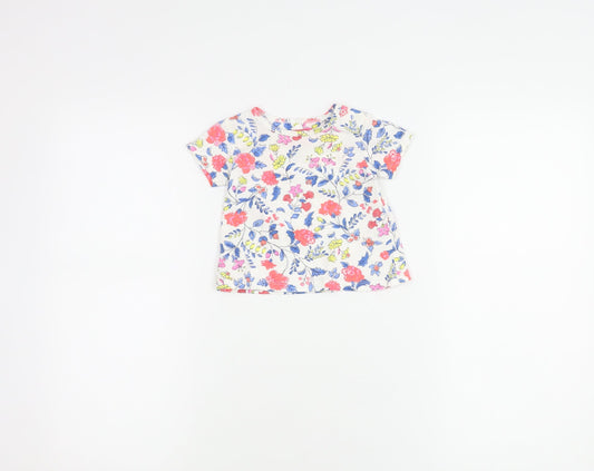 Joules Baby Multicoloured Floral T-Shirt, 3-6 Months