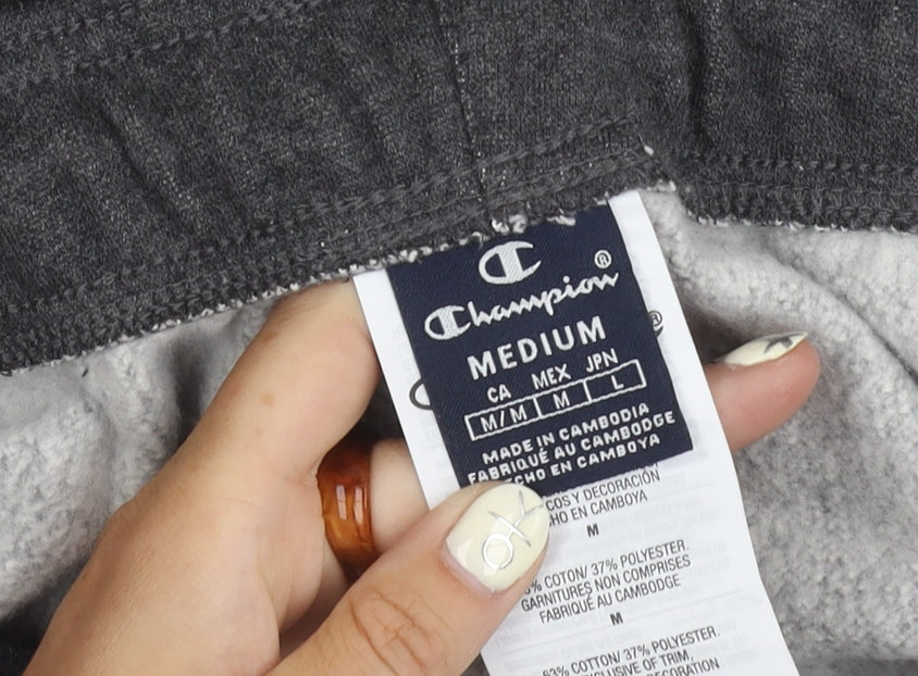 Champion Men's Grey Jogger Trousers Size M - Gym & Training