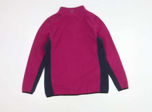 Womens UK 12 Regular TOG24 Pink Pullover Sweatshirt