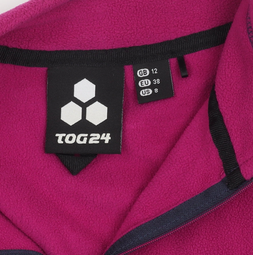 TOG24 Women's Pink Pullover Sweatshirt - Size 12
