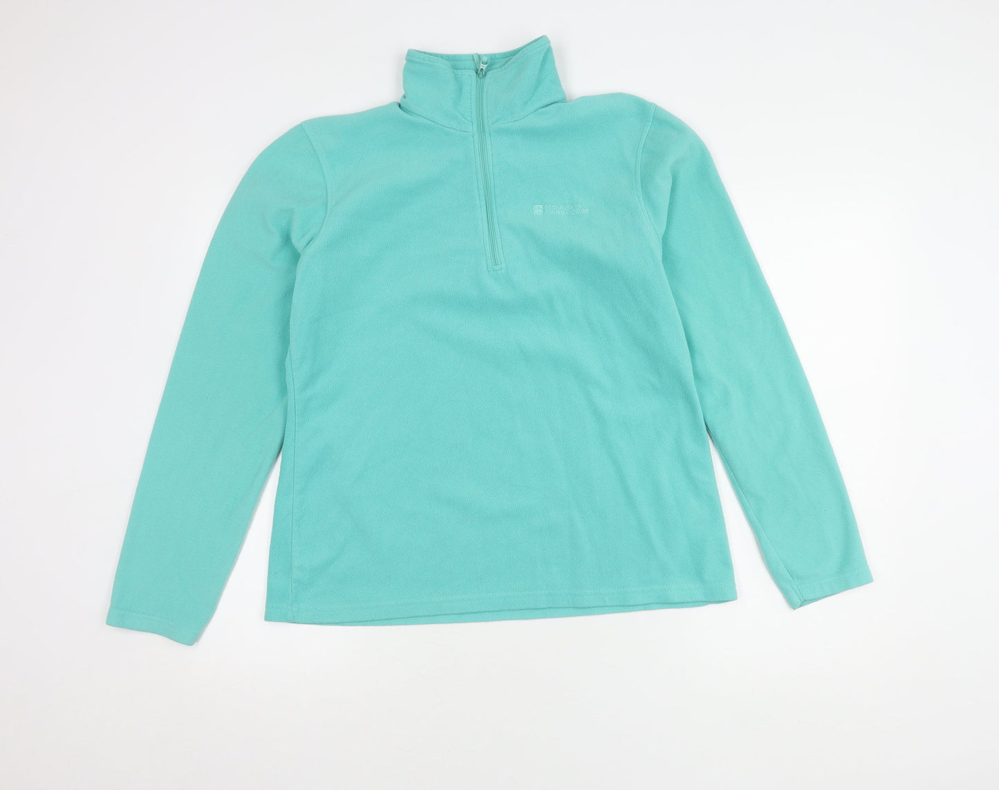 Mountain Warehouse Women's Blue Fleece Pullover Sweatshirt L