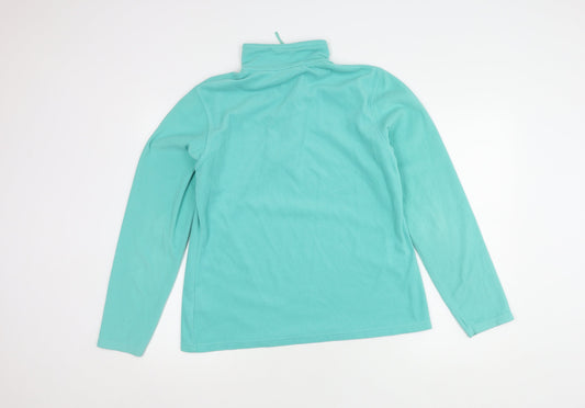 Mountain Warehouse Women's Blue Fleece Pullover Sweatshirt L