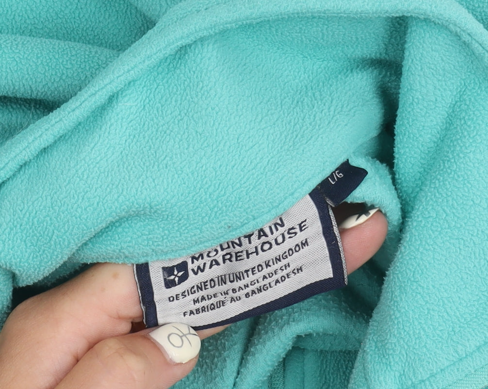 Mountain Warehouse Women's Blue Fleece Pullover Sweatshirt L