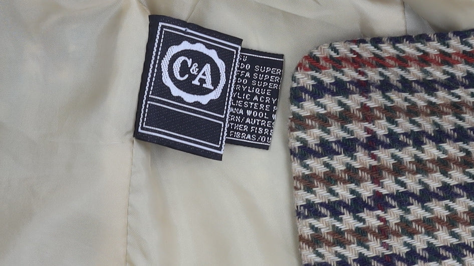 Additional view of C&A Women's Multicoloured Houndstooth Blazer, size 10