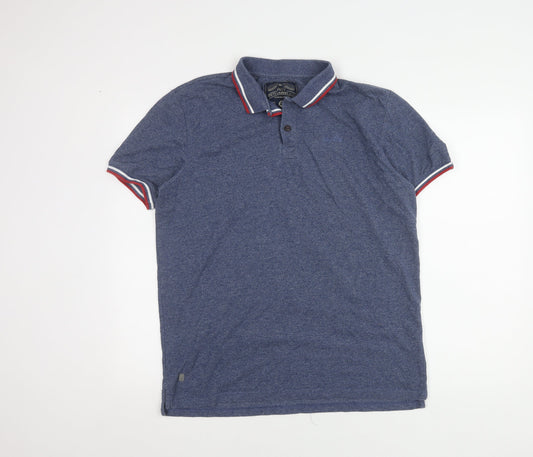 Tokyo Laundry Men's Blue Polo Shirt L - Casual Style