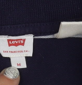 Levi's Women's Multicoloured Striped Polo Shirt M