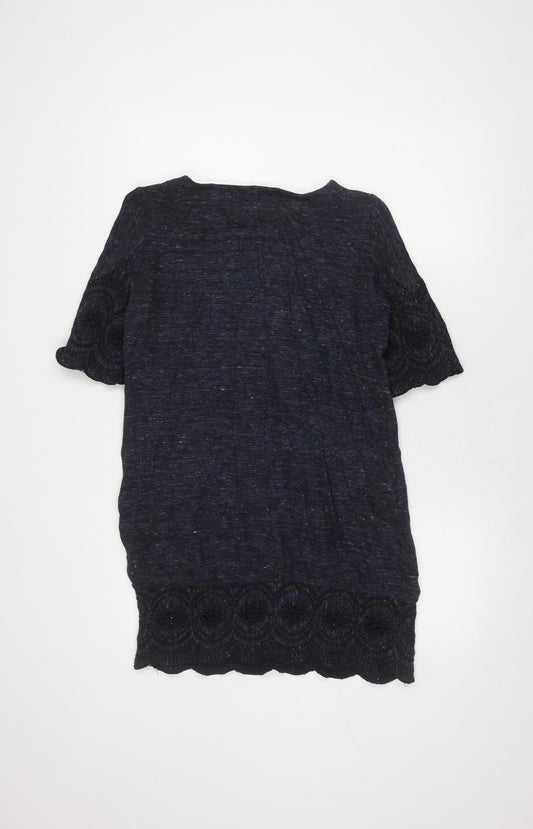 White Stuff Women's Blue Knee Length Dress