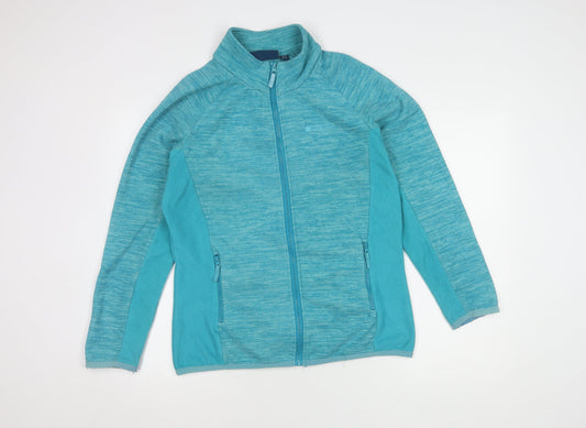 Mountain Warehouse Women's Blue Fleece Jacket Size 14