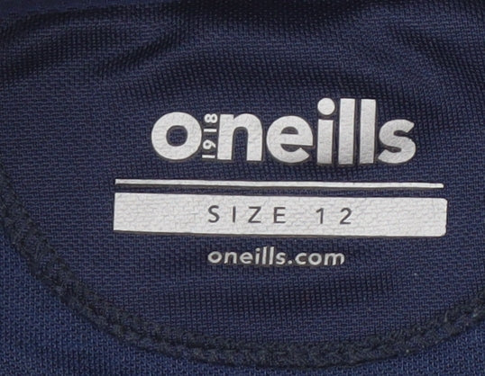 Unisex Adults UK 12 Regular O'Neills Blue Full Zip Sweatshirt