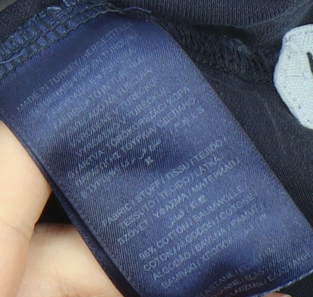 GANT Men's Blue Polo Shirt - Size L, Logo Accent