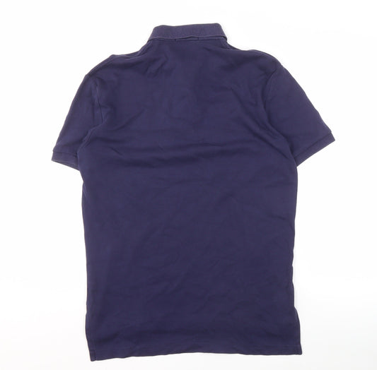 Polo Ralph Lauren Men's Blue Polo Shirt Size S