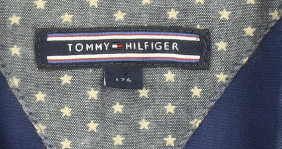 Tommy Hilfiger Women's Blue Jacket Size 18 Lace