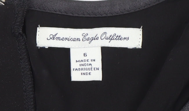 American Eagle Outfitters Black Sheath Dress Size 10