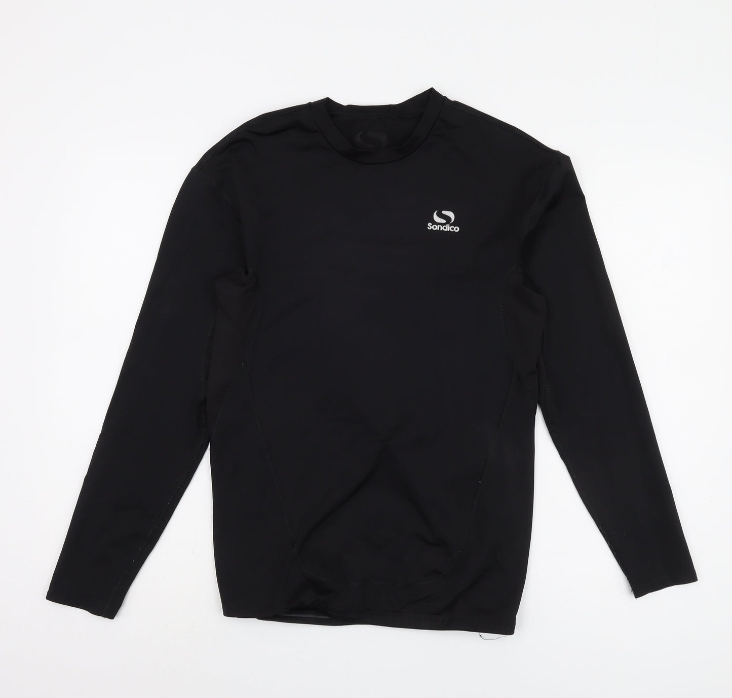 Sondico Men's Black Athletic Long Sleeve T-Shirt