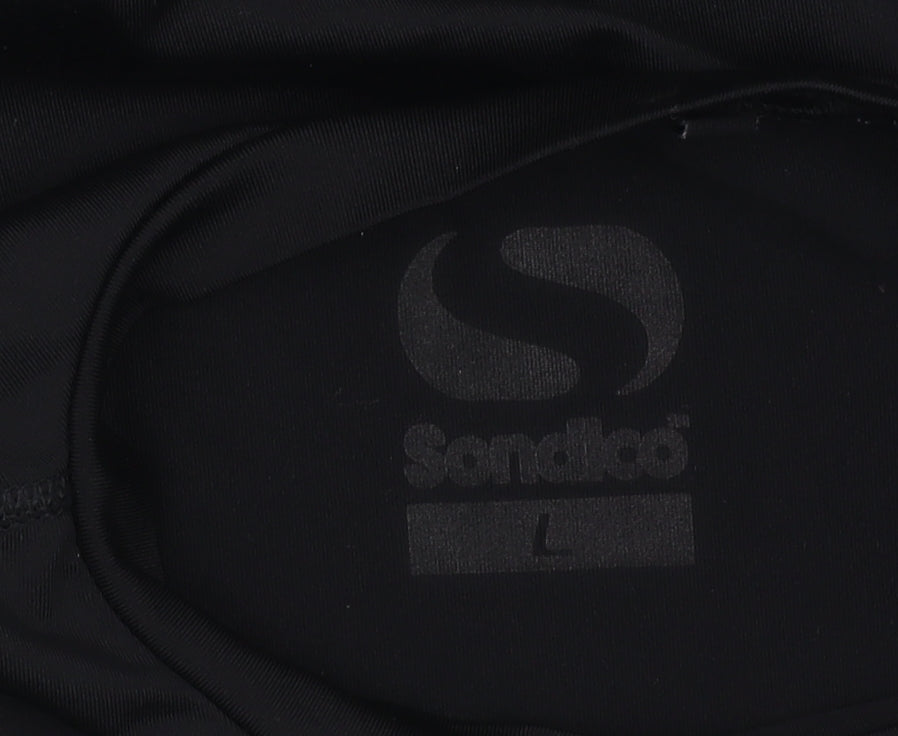 Sondico Men's Black Athletic Long Sleeve T-Shirt