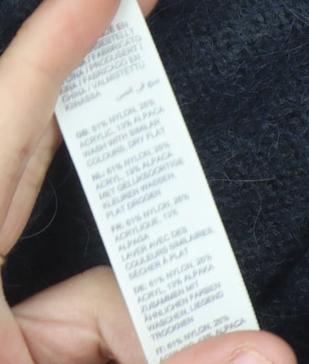 Fat Face Women's Black Cardigan V-Neck Size 12