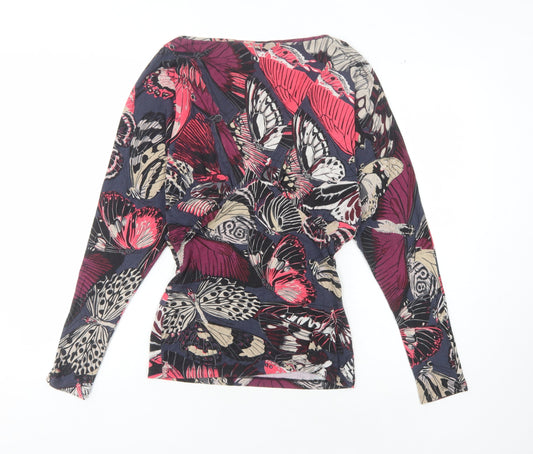 French Connection Women's Multicoloured Long Sleeve Top