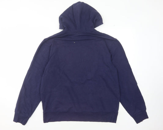 New Balance Men's Blue Pullover Hoodie - Size L