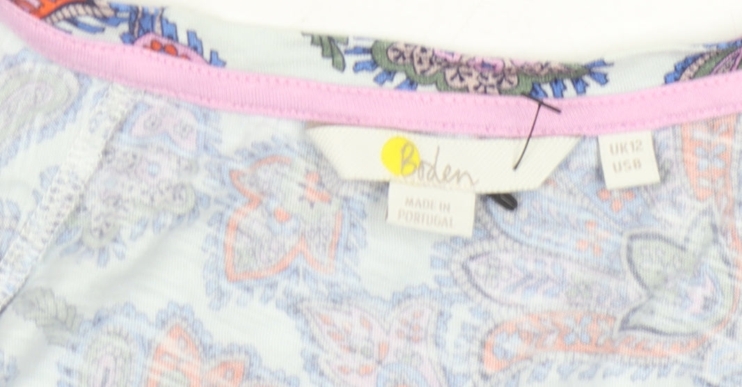 Boden Women's Multicoloured Paisley T-Shirt