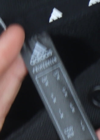 Adidas Men's Black Graphic Pullover Hoodie 2XL