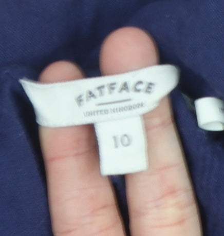 FatFace Women's Blue Camisole Tank Top Size 10